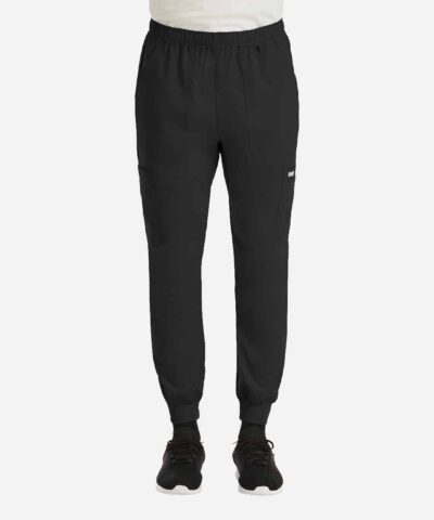 Alternative view of Men's Full Elastic Waistband Jogger Pant | 5892