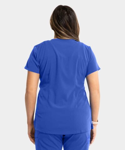 Alternative view of Women's Mock-Wrap Top With Zipper Pocket | 181002