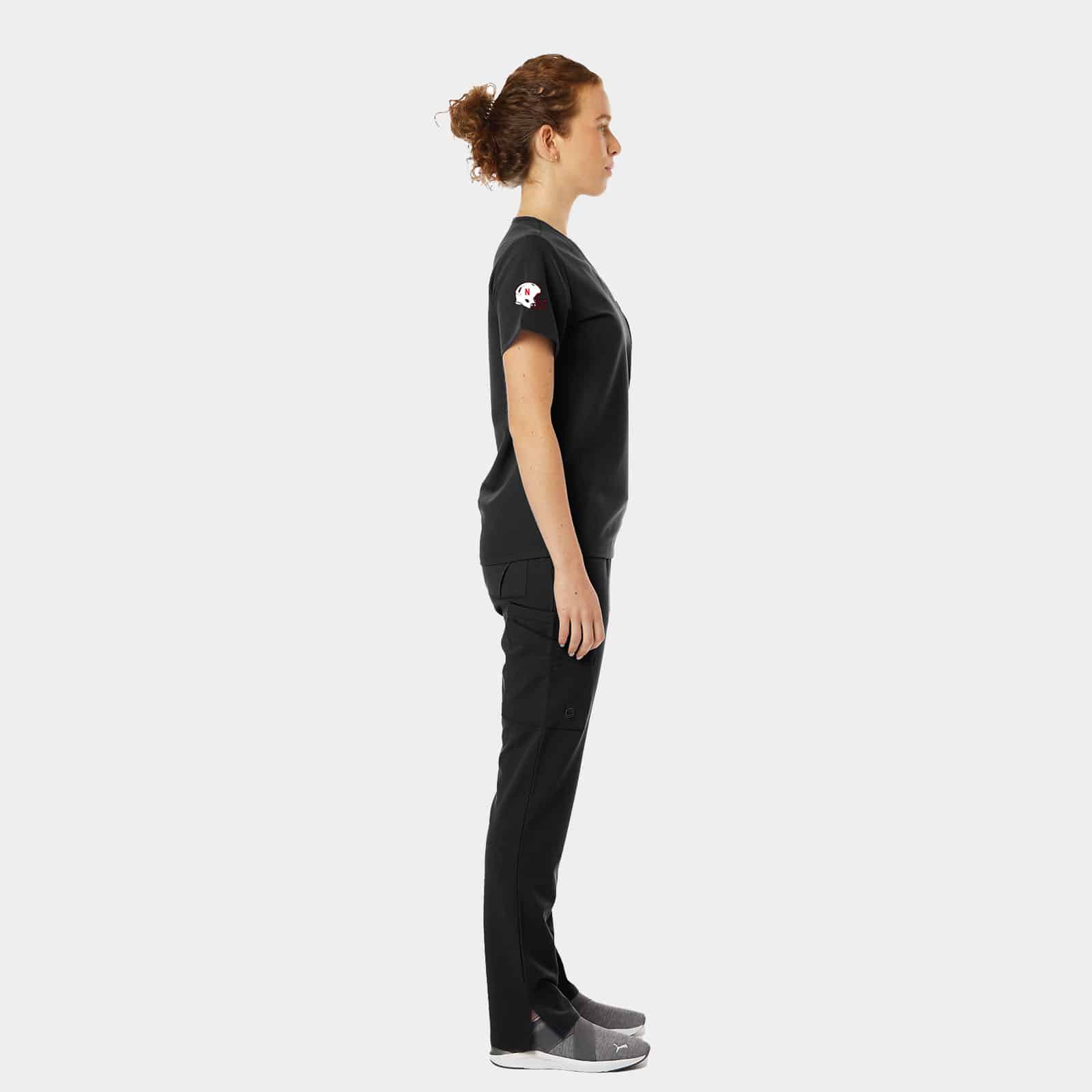 Women's WYND Tuckable Scrub Top - Image 3