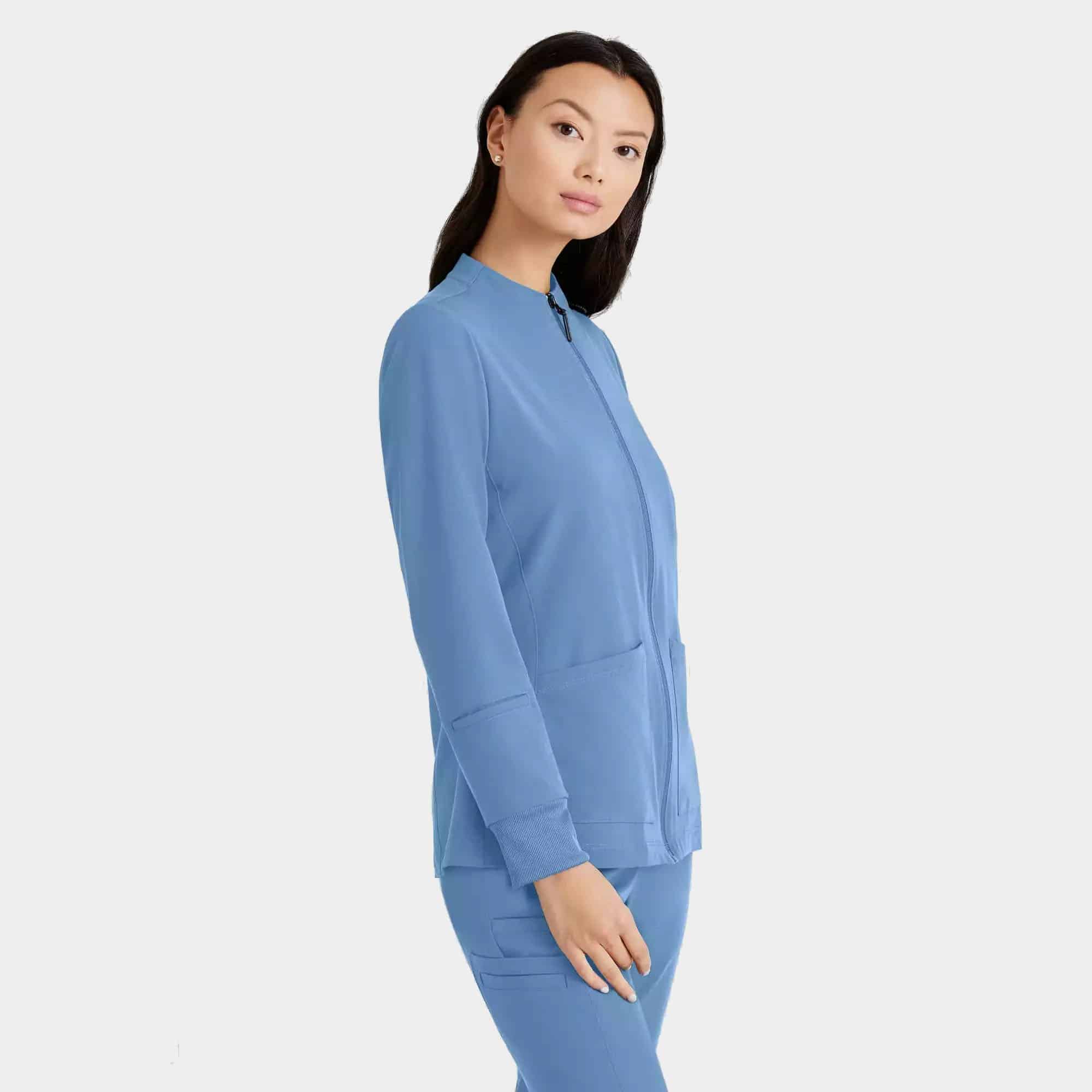 Barco Unify Women's 3 Pocket Zip Front Warm Up Jacket | BUW884 3 Barco Unify Women's 3 Pocket Zip Front Warm Up Jacket | BUW884 - Image 3