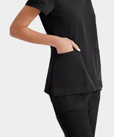 Barco Unify Women's 4 Pocket V-neck Top | BUT167 - Image 5