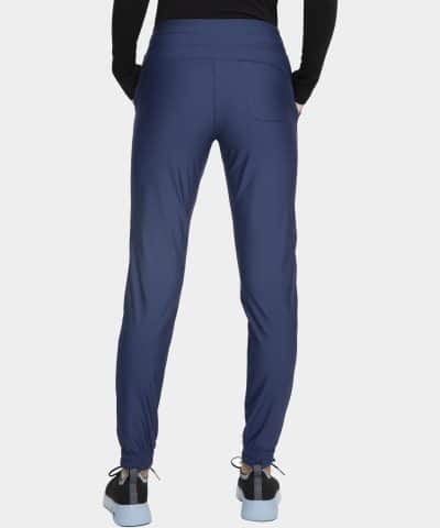 Mid Rise Pull on Jogger Regular Length Form BY Cherokee CK212 Navy 02 - Uniform Connection