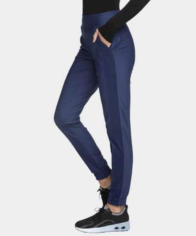 Mid Rise Pull on Jogger Regular Length Form BY Cherokee CK212 Navy 03 - Uniform Connection