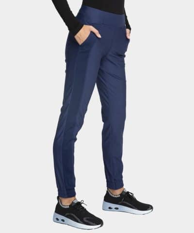 Mid Rise Pull on Jogger Regular Length Form BY Cherokee CK212 Navy 04 - Uniform Connection
