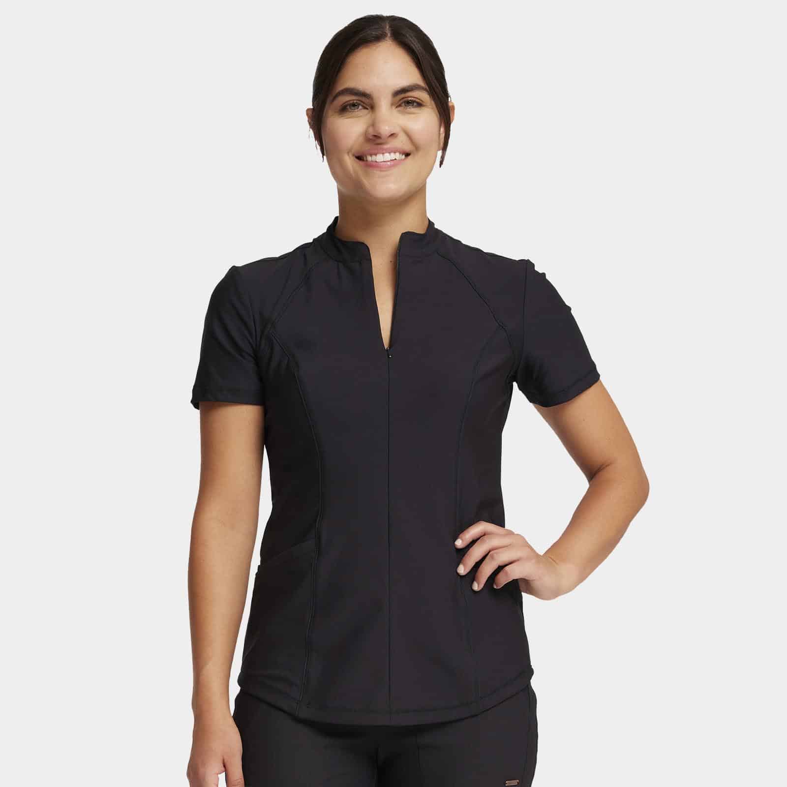 Partial Zip Front Top | CK707 1 Partial Zip Front Top | CK707