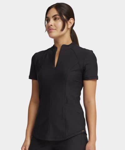 Partial Zip Front Top | CK707 7 Partial Zip Front Top | CK707 - Image 3