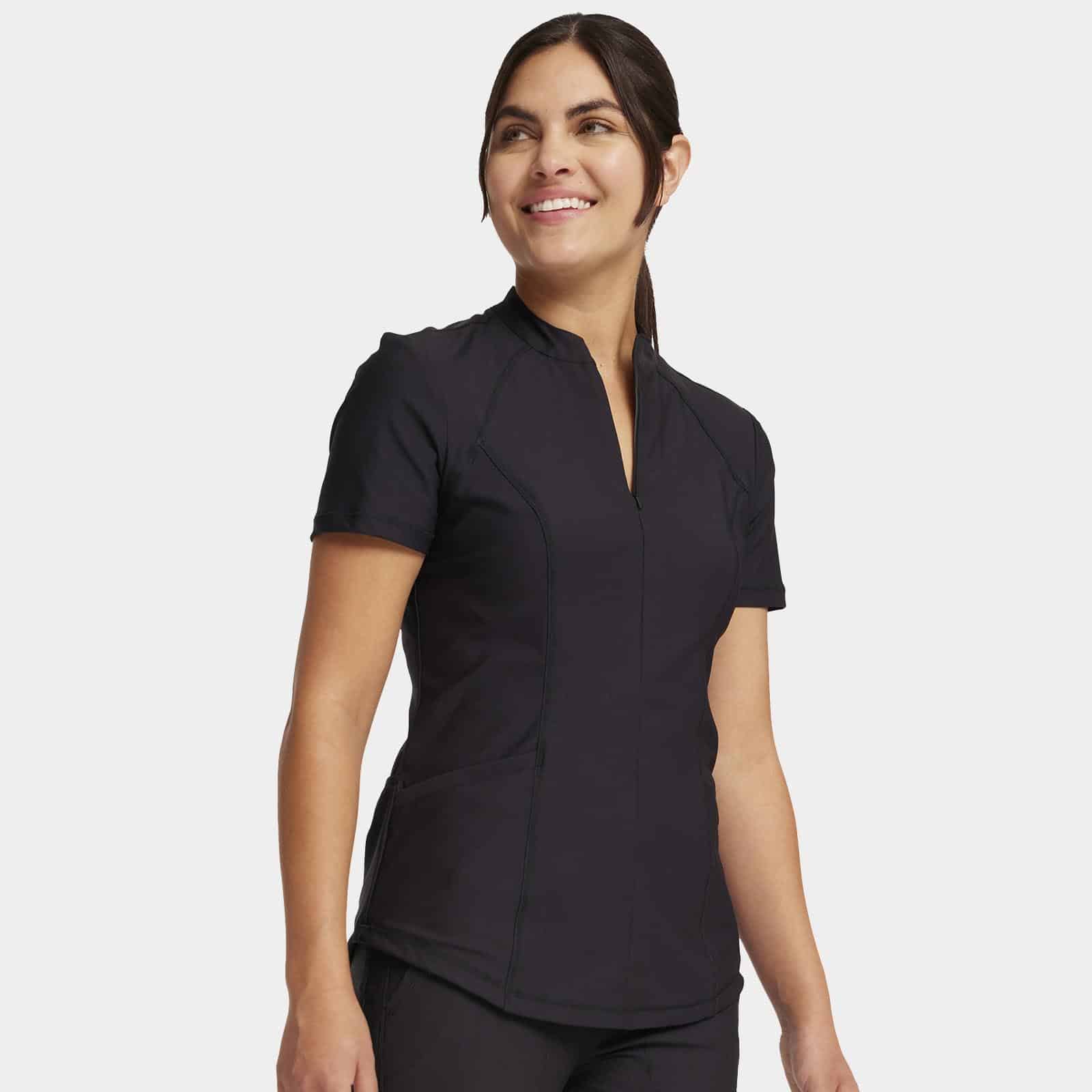 Partial Zip Front Top | CK707 4 Partial Zip Front Top | CK707 - Image 4