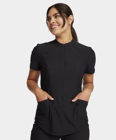 Partial Zip Front Top | CK707 9 Partial Zip Front Top | CK707 - Image 5
