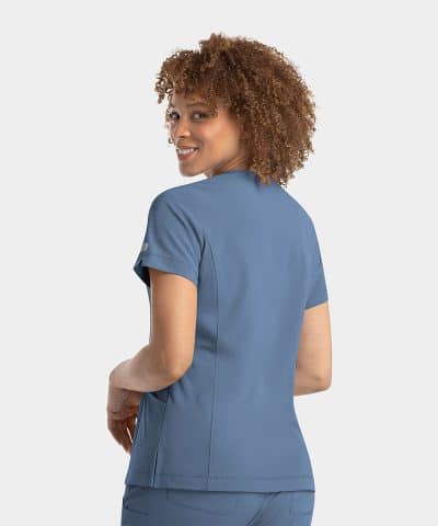 Alternative view of Women's Notched Neck Top | 4802