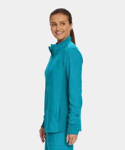 Landau Forward Women's 3-Pocket Scrub Jacket | LI700 - Image 3