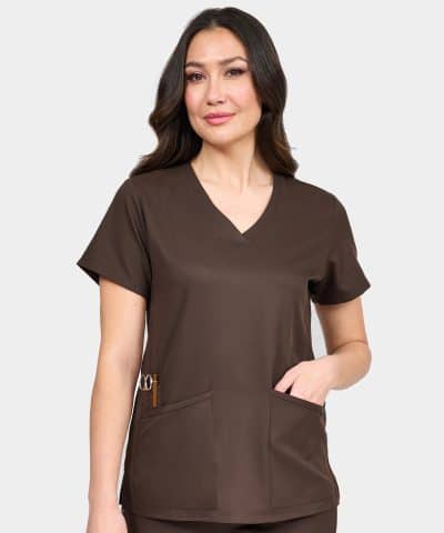 Focus V-Neck Top | 1165